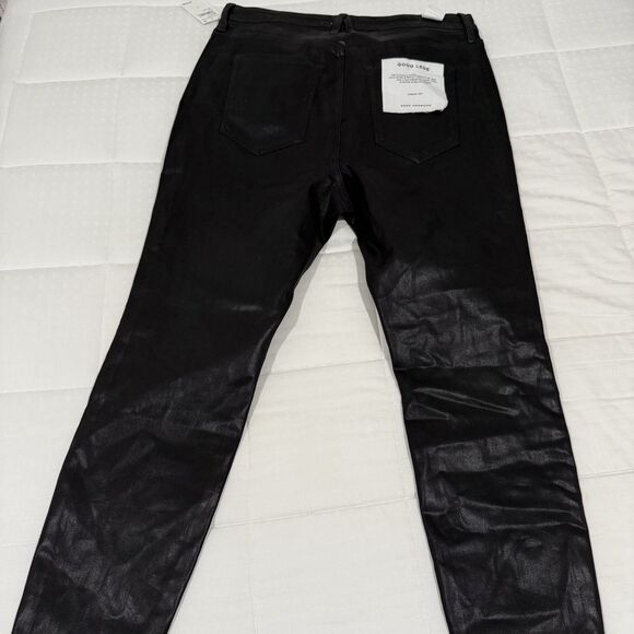 Good American Good Legs Black Skinny Jeans 29" Inseam Women's Size 18 NWT - Picture 9 of 12